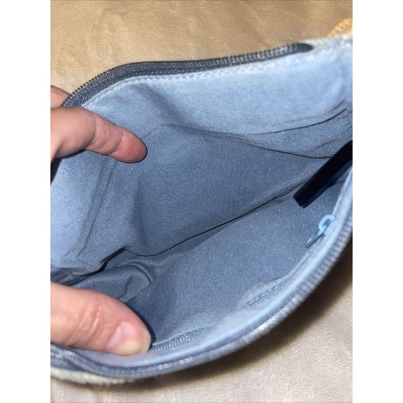 GAL Great American Leather Works Denim Tiger Mini Shoulder Bag - Picture 7 of 11